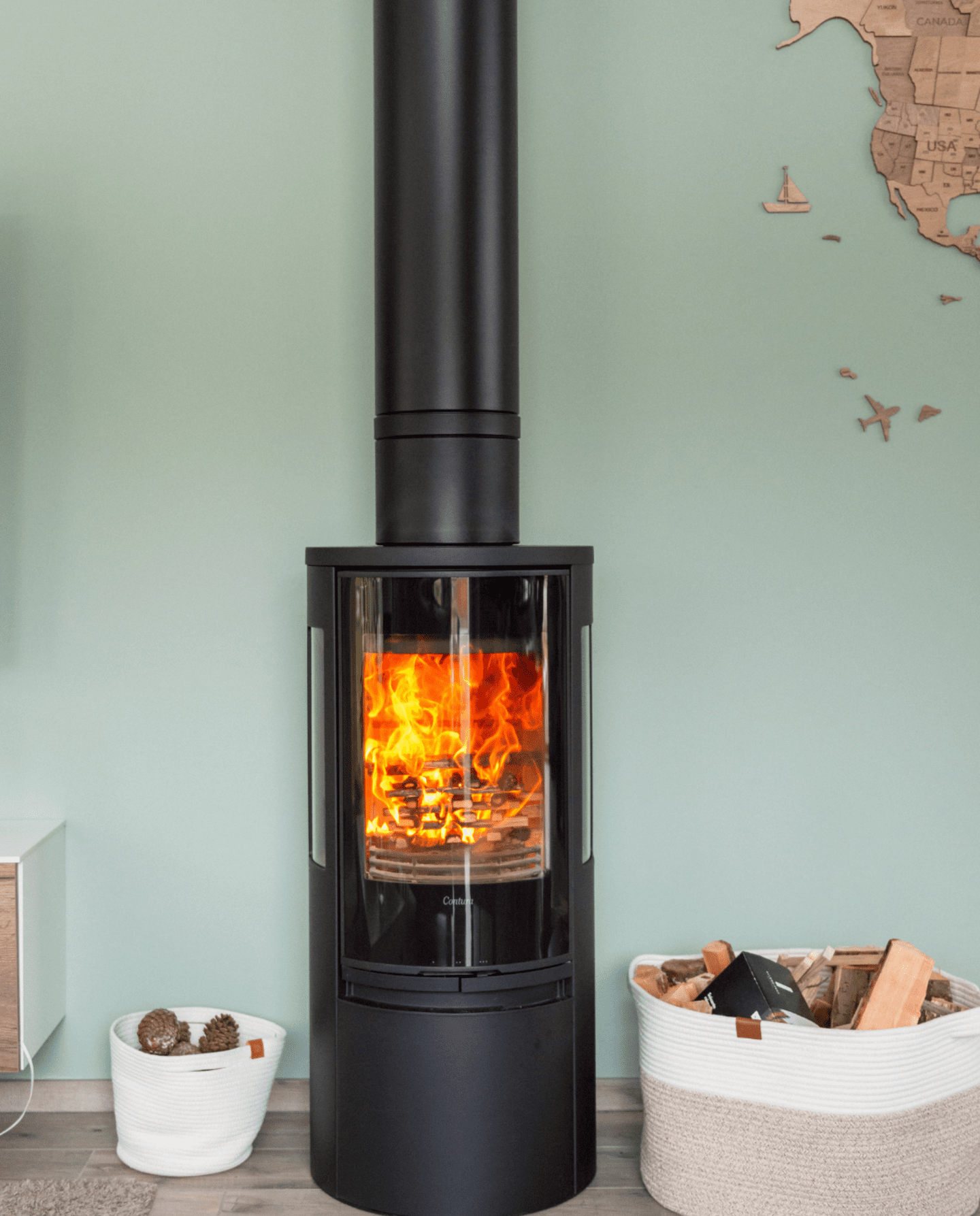 Poêle à bois Contura 556 Style - Aäsgard