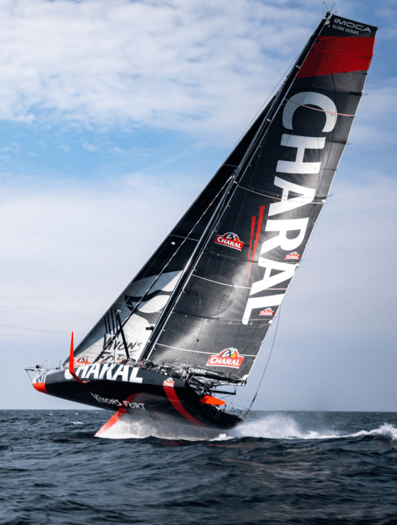 L'IMOCA Charal en mer