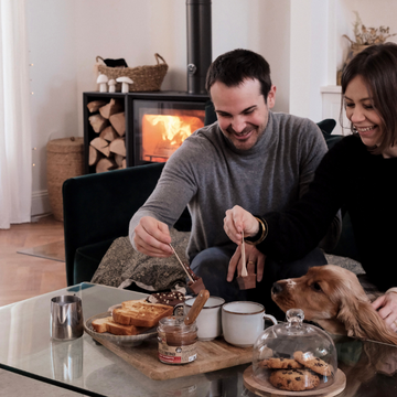 Goûter au coin du feu