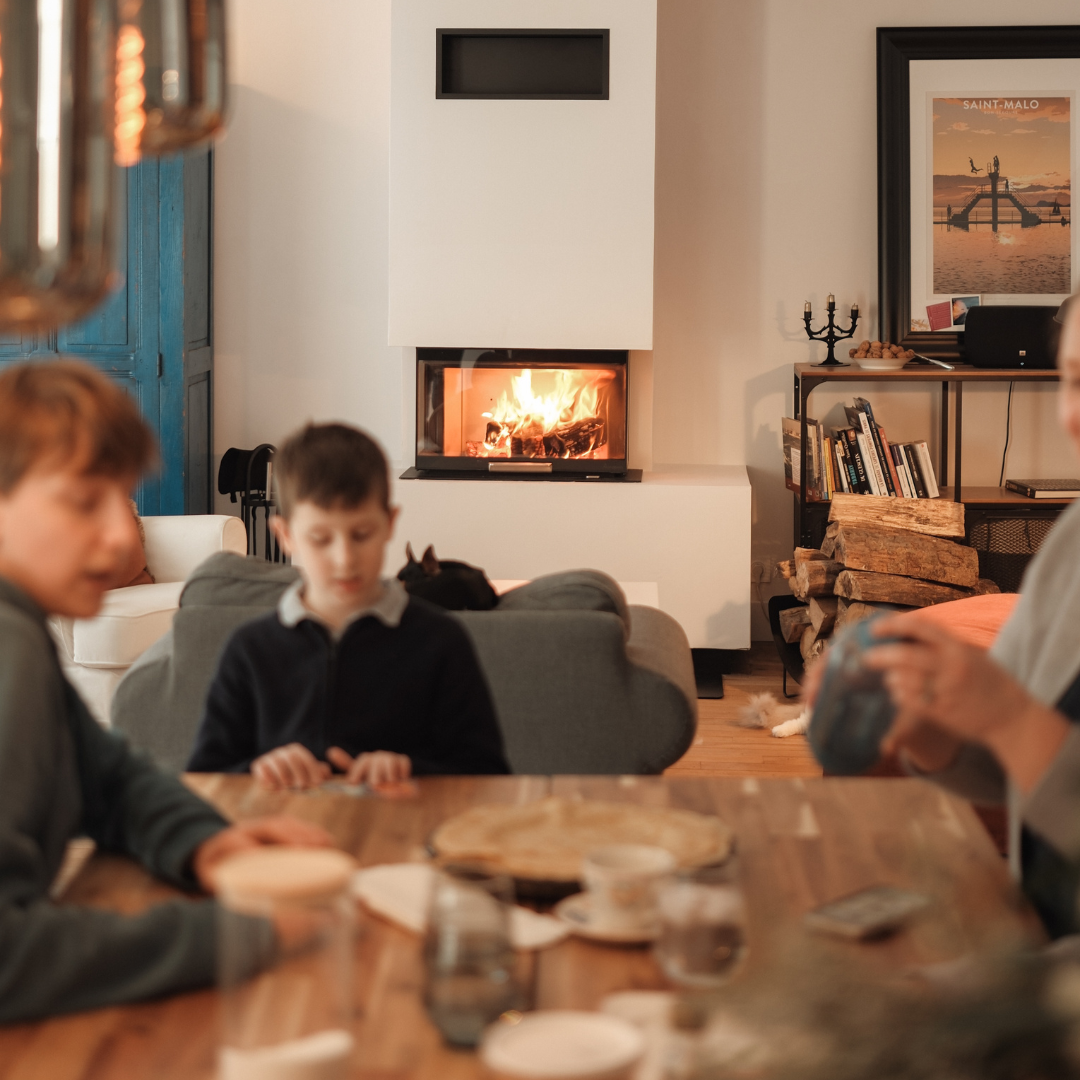 Goûter au coin du feu