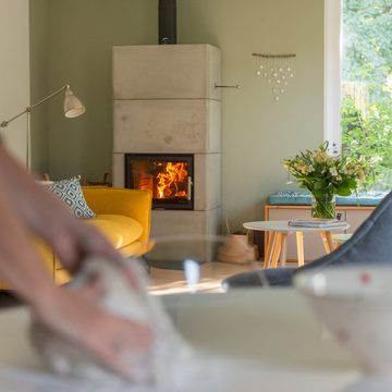 Faire son pain maison au coin du feu